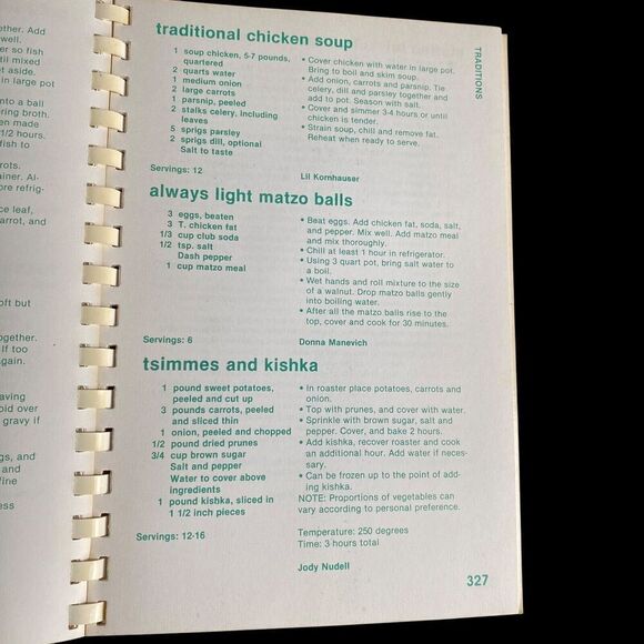 Jubilee Cookbook Rodef Shalom Sisterhood Ohio Collector’s Edition 1986 Cookbook - Picture 8 of 8